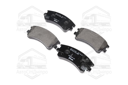 Колодка гальм. диск. MAZDA 6 (GG, GY) передн. (вир-во BREMBO)
