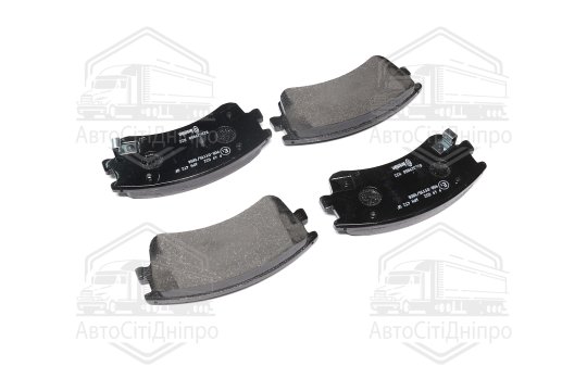 Колодка гальм. диск. MAZDA 6 (GG, GY) передн. (вир-во BREMBO)