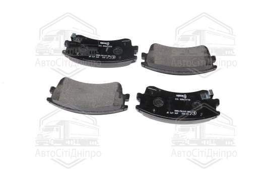 Колодка гальм. диск. MAZDA 6 (GG, GY) передн. (вир-во BREMBO)