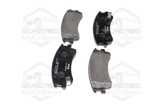 Колодка гальм. диск. MAZDA 6 (GG, GY) передн. (вир-во BREMBO)