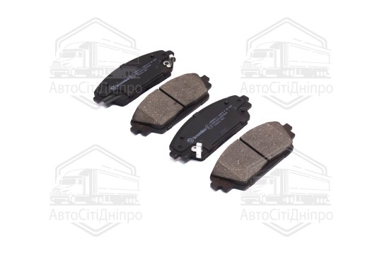 Колодка гальм. диск. Mazda3 1.5/2.0/2.2 13 передня. (вир-во BREMBO)