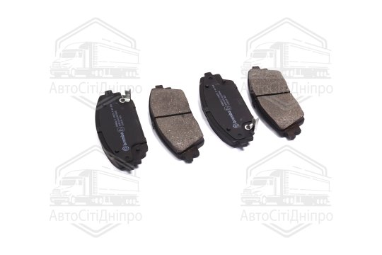 Колодка гальм. диск. Mazda3 1.5/2.0/2.2 13 передня. (вир-во BREMBO)