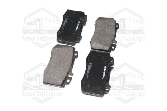 Колодка гальм. диск. MB C-CLASS (W203) передн. (вир-во BREMBO)