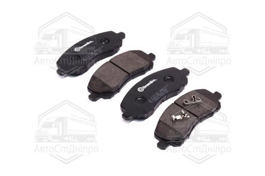Колодка гальм. диск. MITSUBISHI GALANT VI (EA_), LANCER передн. (вир-во BREMBO)