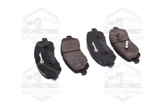 Колодка гальм. диск. MITSUBISHI GALANT VI (EA_), LANCER передн. (вир-во BREMBO)