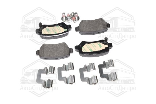 Колодка гальм. диск. OPEL ASTRA G задн. (вир-во BREMBO)