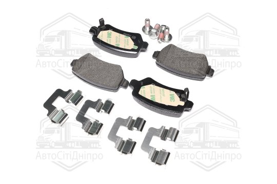Колодка гальм. диск. OPEL ASTRA G задн. (вир-во BREMBO)