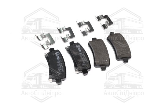 Колодка гальм. диск. OPEL INSIGNIA задн. (вир-во BREMBO)