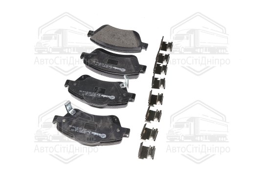 Колодка гальм. диск. TOYOTA AURIS передн. (вир-во BREMBO)