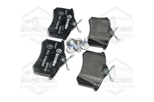 Колодка гальм. диск. AUDI A4, A6, VW GOLF IV задн. (вир-во BREMBO)