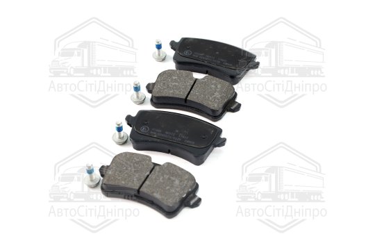 Колодка гальм. диск. AUDI A4 1.8-3.2 07-, A5 1.8-3.2 07-, Q5 2.0-3.2 08- задн. (вир-во BREMBO)