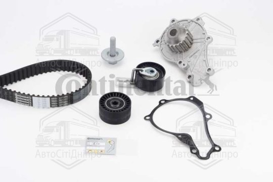 Водяний насос + комплект ГРМ CITROEN BERLINGO(B9)1.6 HDi 07/10 замінює CT1162WP2  (Вир-во Contitech)