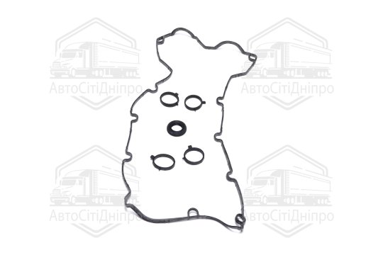 Комплект прокладок, кришка головки блоку зліва PORSCHE 4,8 07- (вир-во Elring)