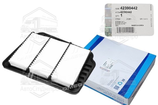 Фільтр повітряний LACETTI, NUBIRA (вир-во GM)