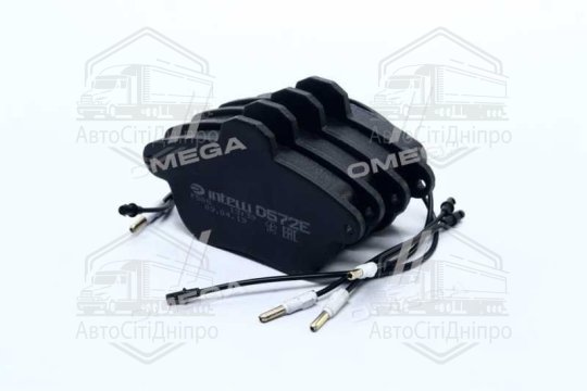 Колодка гальм. диск. PEUGEOT 605 передн. (вир-во Intelli)