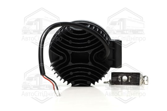 Фара LED додаткова 12/24V/42W, 14 діодів (кругла) 114*128мм, 3080Lm широкий промінь 9-32V 6000K (LITLEDA, JUBANA)