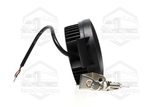 Фара LED додаткова 12/24V/42W, 14 діодів (кругла) 114*128мм, 3080Lm широкий промінь 9-32V 6000K (LITLEDA, JUBANA)