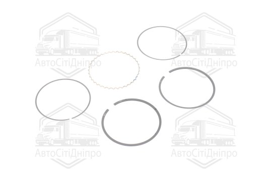 Кільця поршневі RENAULT 79,50 1,4 16V/1,6 16V K4M/K4J (вир-во KS)
