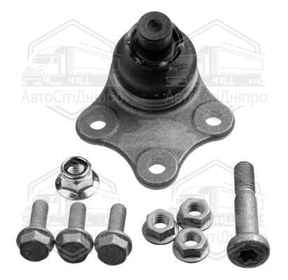 Опора кульова FORD FIESTA V, FUSION, MAZDA 2 01-12 перед. міст низ (Вир-во LEMFORDER)
