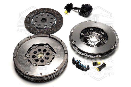 Зчеплення+маховик HYUNDAI SONATA V, TUCSON (JM), i30, KIA CARENS II, III, SPORTAGE II(Вир-во LUK)