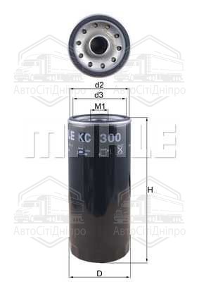 Фільтр паливний (вир-во Knecht-Mahle)