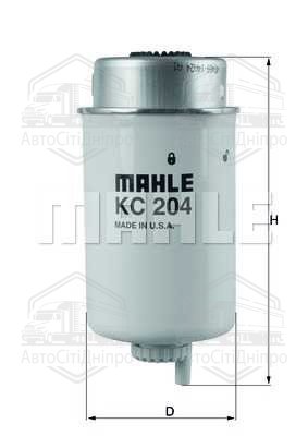 Фільтр оливний двигуна VW TRANSPORTER T5 (вир-во Knecht-Mahle)