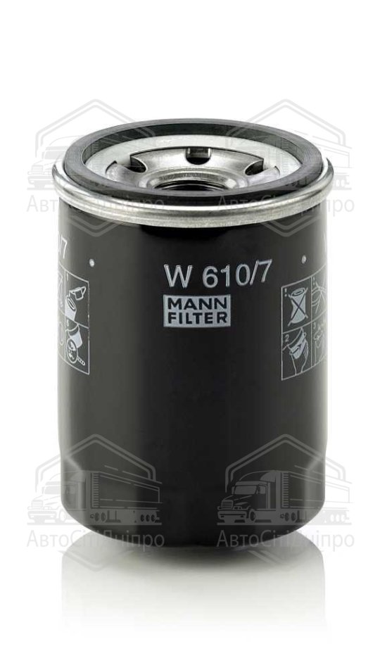 Фільтр оливний двигуна HYUNDAI I10, I20 1.1-1.2 08- (вир-во MANN)