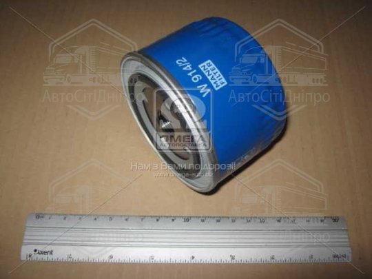 Фільтр оливний ВАЗ 2101-2107, 2108-09 (низький 69мм) (вир-во MANN)