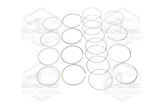 Кільця поршневі (1,6 dohc стандартні комплект) (вир-во Mobis)