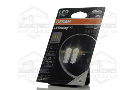 Лампа світлодіодна WY5W 2500K 12V 1W W2.1X9.5D LEDriving SL (вир-во OSRAM)