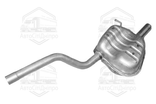 Глушник задн. (ое 1K5253609) SKODA OCTAVIA II 1.6 (вир-во Polmostrow)
