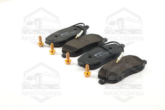 Колодка гальм. диск. CITROEN C8, PEUGEOT 807 передн. (вир-во REMSA)