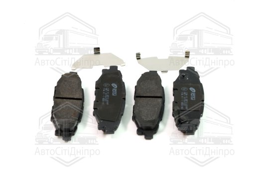 Колодка гальм. диск. SUBARU LEGACY IV задн. (вир-во REMSA)