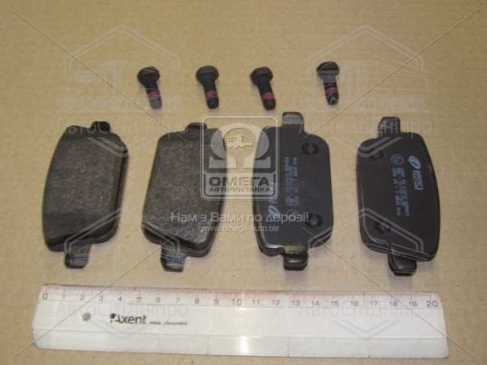 Колодка гальм. диск. FORD KUGA задн. (вир-во REMSA)