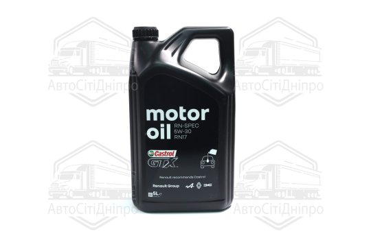 Олива моторна 5w30 Castrol GTX   RN 17 5L заміна 7711943681