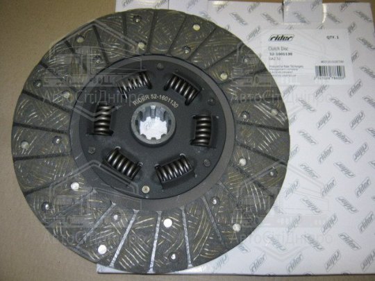 Диск зчеплення ведений ГАЗ 52 (RIDER)