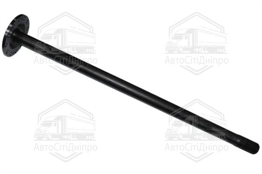 Піввісь КАМАЗ ЄВРО моста заднього та середнього ліва довга Z-20 (RIDER)