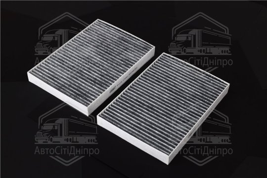Фільтр салону вугільний ExtraClean MERCEDES W221 06- (2шт.) (RIDER)