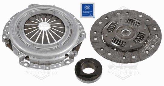 Комплект зчеплення CITROEN C2, C3 I, C4 I, PEUGEOT 1007, 207, 307 (вир-во SACHS)