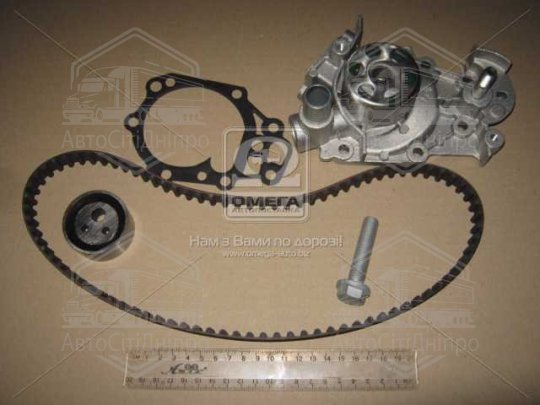 Комплект ременя ГРМ із водяною помпою (Вир-во SKF)