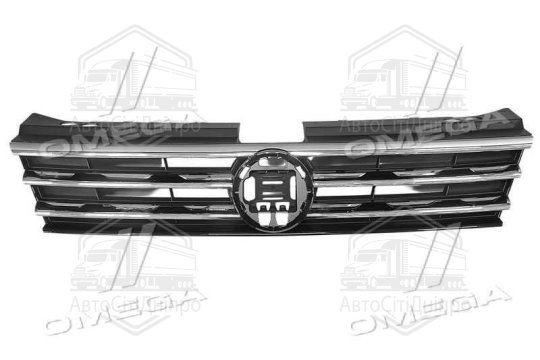 Решітка радіатора VW TIGUAN 17-20 (TEMPEST)
