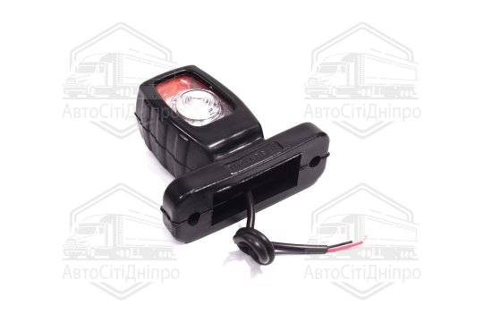 Ліхтар габаритний світлодіодний прямий 12-24В 12см. (6 діодів) (триколірний міні) (TEMPEST)