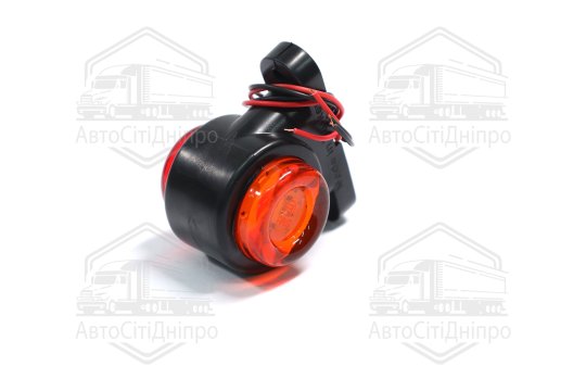 Ліхтар габаритний світлодіодний прямий 12-24В міні (6 діодів) червоний/помаранчевий (TEMPEST)