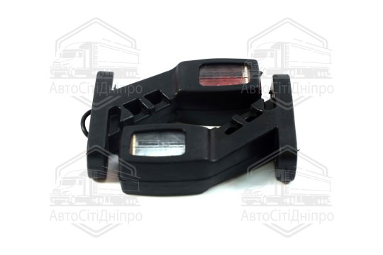 Ліхтар габаритний світлодіодний кутовий 45гр. 12-24В 16см. (6 діодів) (триколірний) (TEMPEST)