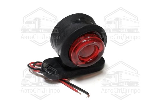 Ліхтар габаритний світлодіодний прямий 12-24В (6 діодів) червоний/білий (TEMPEST)