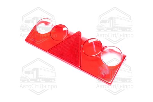 Скло ліхтаря заднього білий повторювач EUROPOINT II (ліве) (TEMPEST)