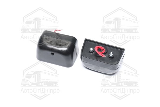 Ліхтар підсвічування номерного знаку світлодіодний 12-24В (6 діодів) чорний (TEMPEST)