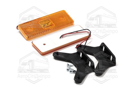 Ліхтар габаритний світлодіодний 12-24В (4 діоди) помаранчевий (TEMPEST)