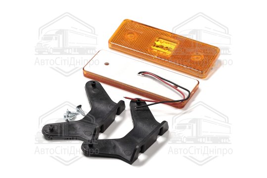 Ліхтар габаритний світлодіодний 12-24В (4 діоди) помаранчевий (TEMPEST)