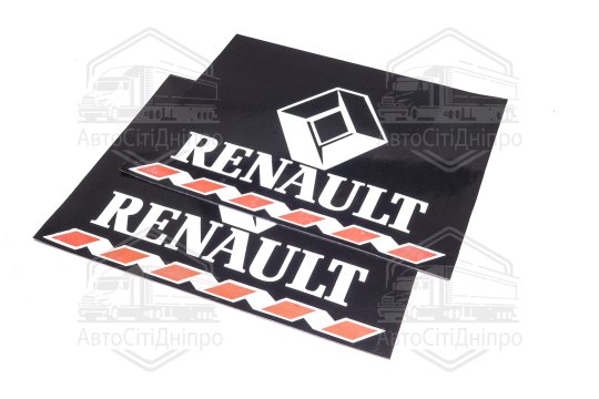 Бризковик 480X600X4 з написом RENAULT (TEMPEST)